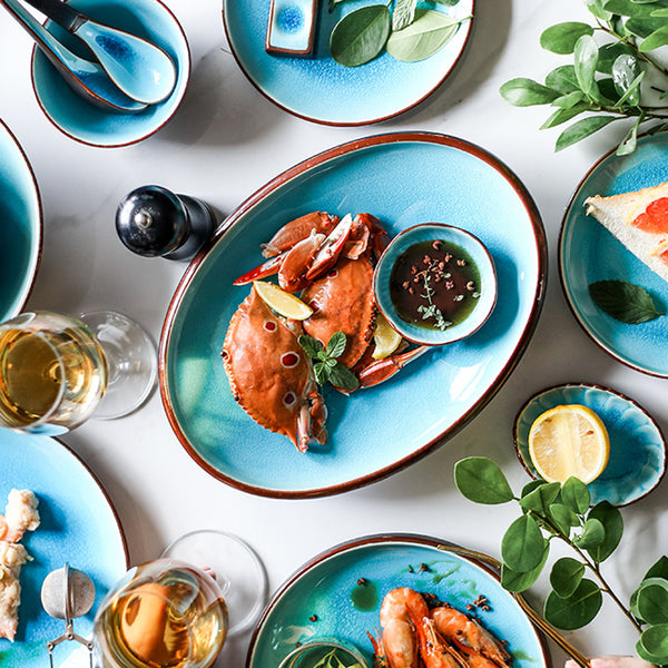 Japanese creative ceramic tableware