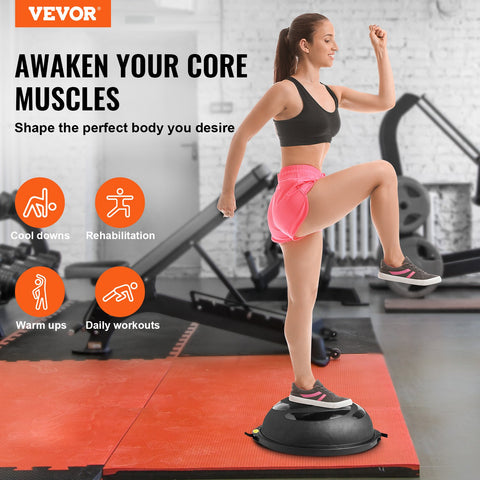 Half Exercise Ball Trainer, 26 Inch Balance Ball Trainer