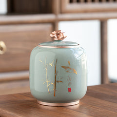 Jilian Fish Auspicious Breeze Tea Pot