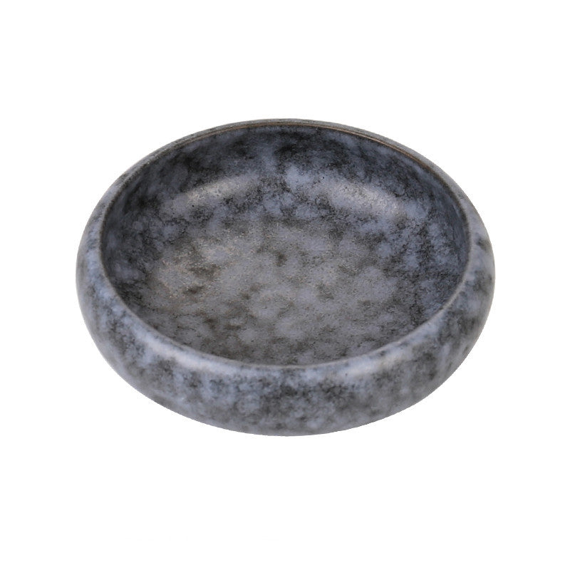 Ceramic Japanese Round Snack Plate