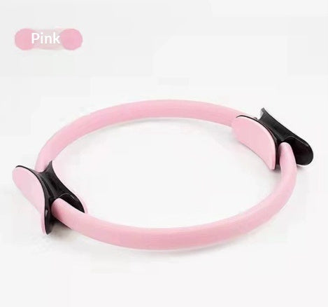 Fitness Pilates Yoga Ring Dual Exercise Home Gym Workout Sports Body Resistance