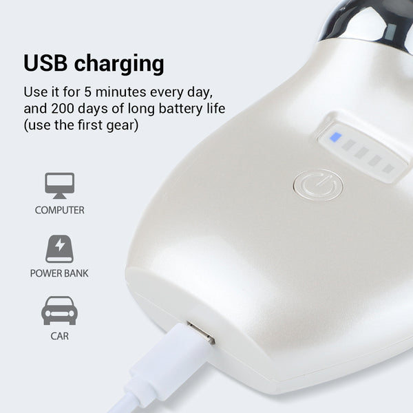 New Beauty Instrument With 5-speed Micro Current Roller Tension And Tightening