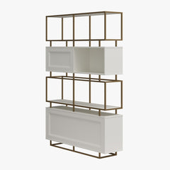 Goldie Modern Bookcase Room Divider