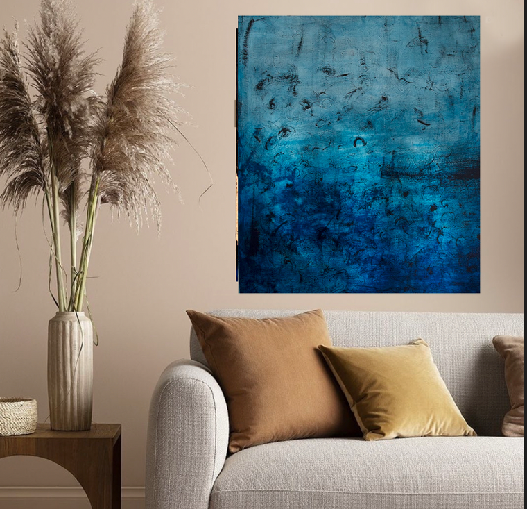 Celeste Canvas art peice