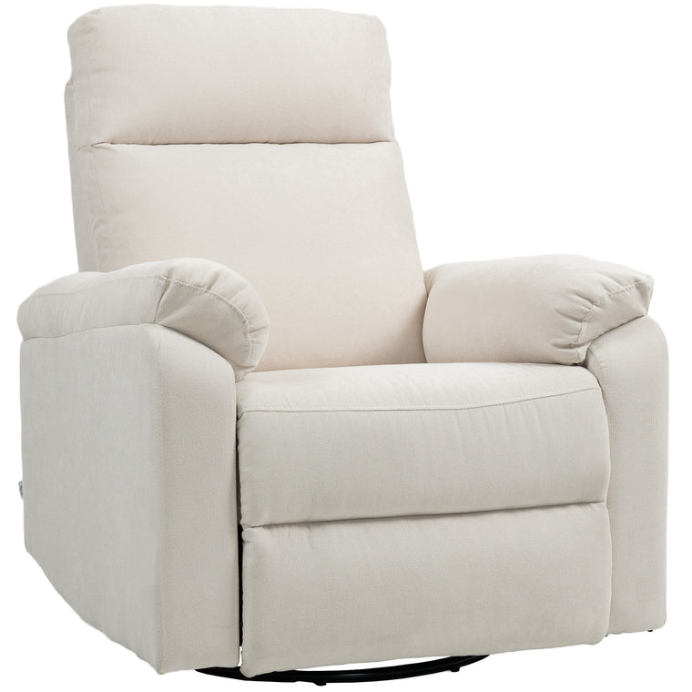 Recliner Chair, Wide Swivel Rocker Chair, Overstuffed Single Sofa