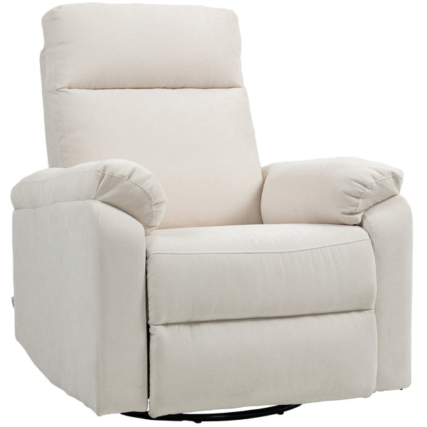 Recliner Chair, Wide Swivel Rocker Chair, Overstuffed Single Sofa