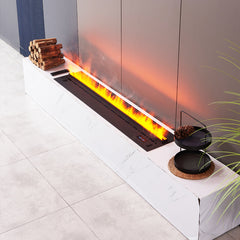 Multi-color 3D Atomization Fireplace Home Electronic Steam Fireplace