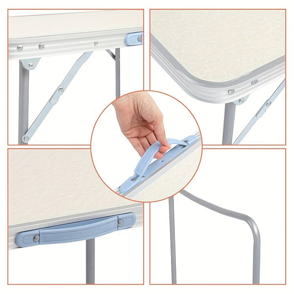 Aluminum Portable Folding Camping Table With Handle
