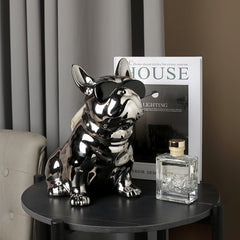 Pet Lovers Porcelain Frenchie Dog Home Decor Ornaments