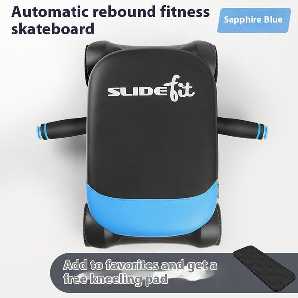 Four-wheel Automatic Rebound Abdominal Wheel Home Fitness Equipment