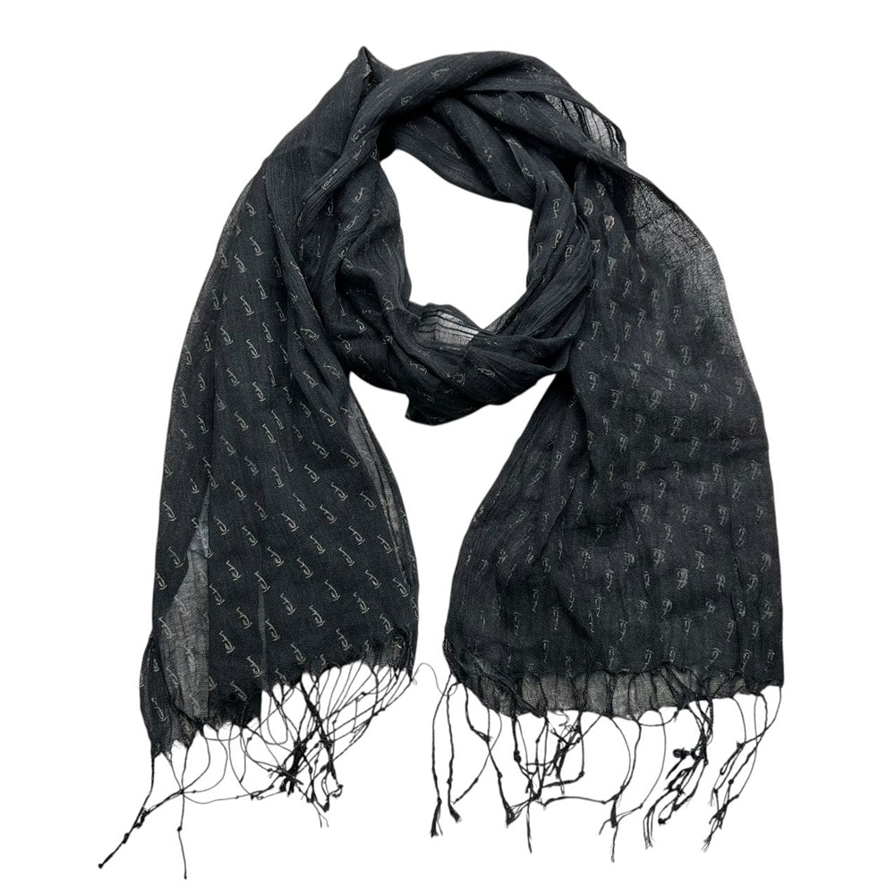 Elegant Abstract Evening Scarf