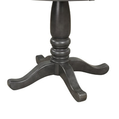 Orisfur. 5 Pieces Dining Table Solid Wood