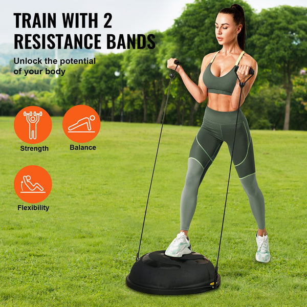 Half Exercise Ball Trainer, 26 Inch Balance Ball Trainer