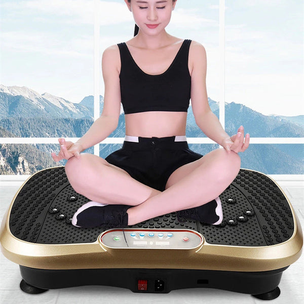 Lazy Power Plate Sports Vibration Body Shaping Weight Reducing Apparatus