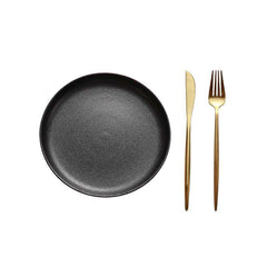 Steak Plate Round Flat Plate Western Food Plate