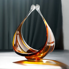 Modern Light-luxury Stained-glass Art Decor
