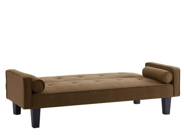 Fabric Sofa, Mid Century Love Seat Sofa Furniture, With Pillows, Living Room Button Tufted Sofa, Pull Point Design