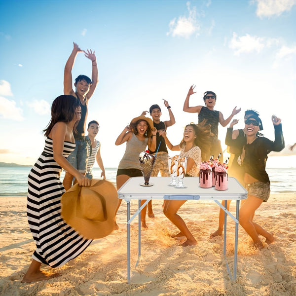 Aluminum Portable Folding Camping Table With Handle