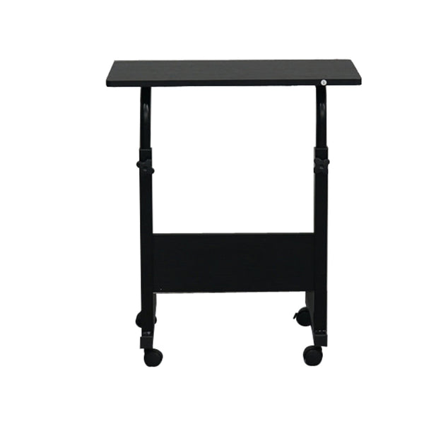 Movable Multi-purpose Side Tables, Computer Desk-black