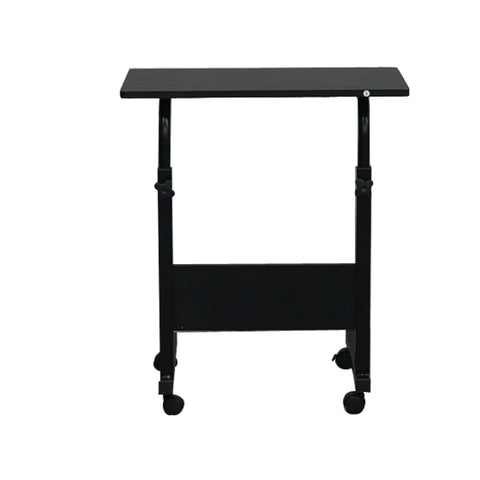 Movable Multi-purpose Side Tables, Computer Desk-black