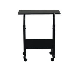 Movable Multi-purpose Side Tables, Computer Desk-black