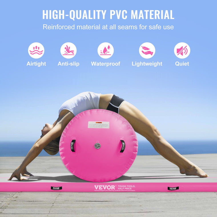 VEVOR Inflatable Gymnastics Air Mat Set