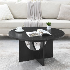 Modern Minimalist Solid Wood Coffee Table, Nordic Style