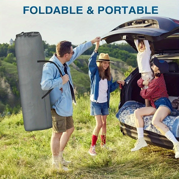 Easy To Fold Portable Recliner Black Comfortable Thick Cushion Suitable For Home Office,NoteThis Pallet Is Shipped By Average Freight