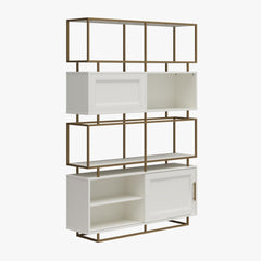 Goldie Modern Bookcase Room Divider