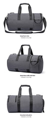 Waterproof Polyester Fabrics Gym Bag Portable Travel Handbag
