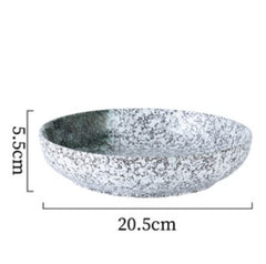 Japanese Ceramic Deep Plate Bowl
