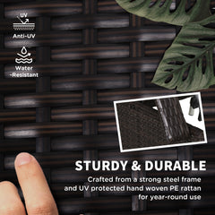 2 Reclining Chaise Lounge Chairs, Rolling Outdoor Chairs With Cushion