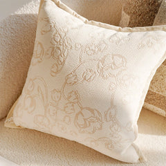 Linen Nordic Style Throw Pillow Covers With Tassel Cushion Cases