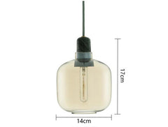 Retro Dining Room Living Room Marble Chandelier