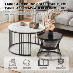 Modern Nesting Coffee Table