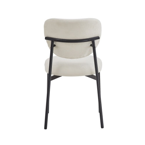 Upholstered Dining Chairs With Metal Legs