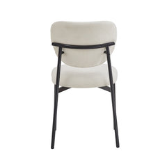 Upholstered Dining Chairs With Metal Legs