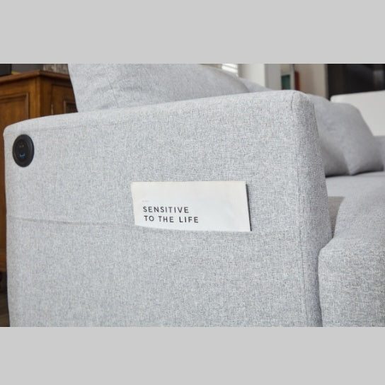 Comfortable Sectional Sofa Easy Assembly & Comfy Cushion,Light Green