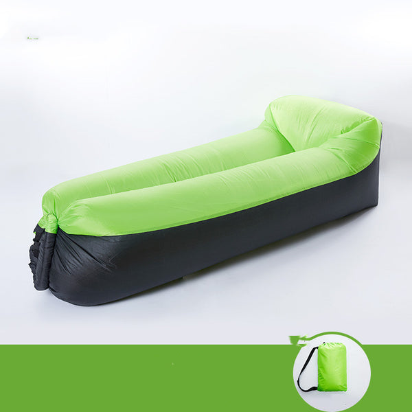 Camping Air Folding Lunch Break Net Celebrity Inflatable Mattress Lazy Sofa Recliner Single Portable Outdoor