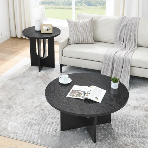 Modern Minimalist Solid Wood Coffee Table, Nordic Style