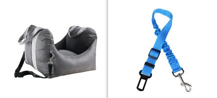 Dog Car Waterproof Fabric Basket Portable For Car Seat Safety