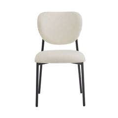 Upholstered Dining Chairs With Metal Legs