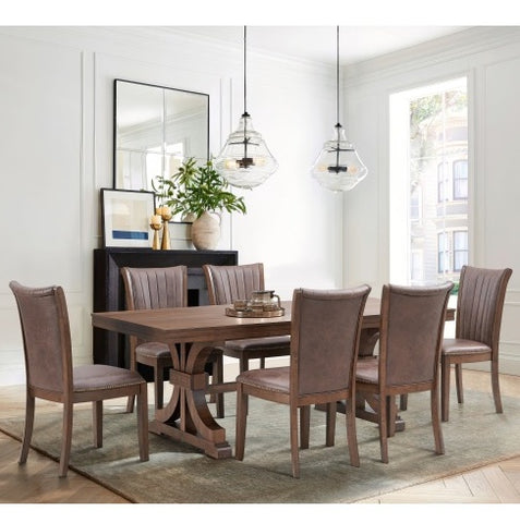 Mid Century Modern Wooden Table For Dining Room