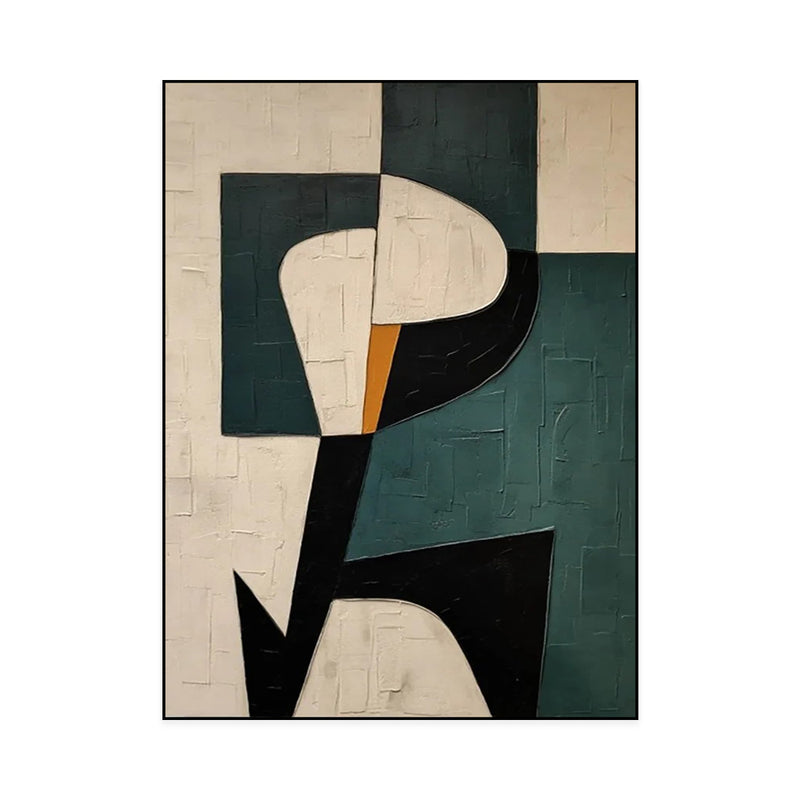 Abstract Modernism Oil Painting Unstretched Canvas Art