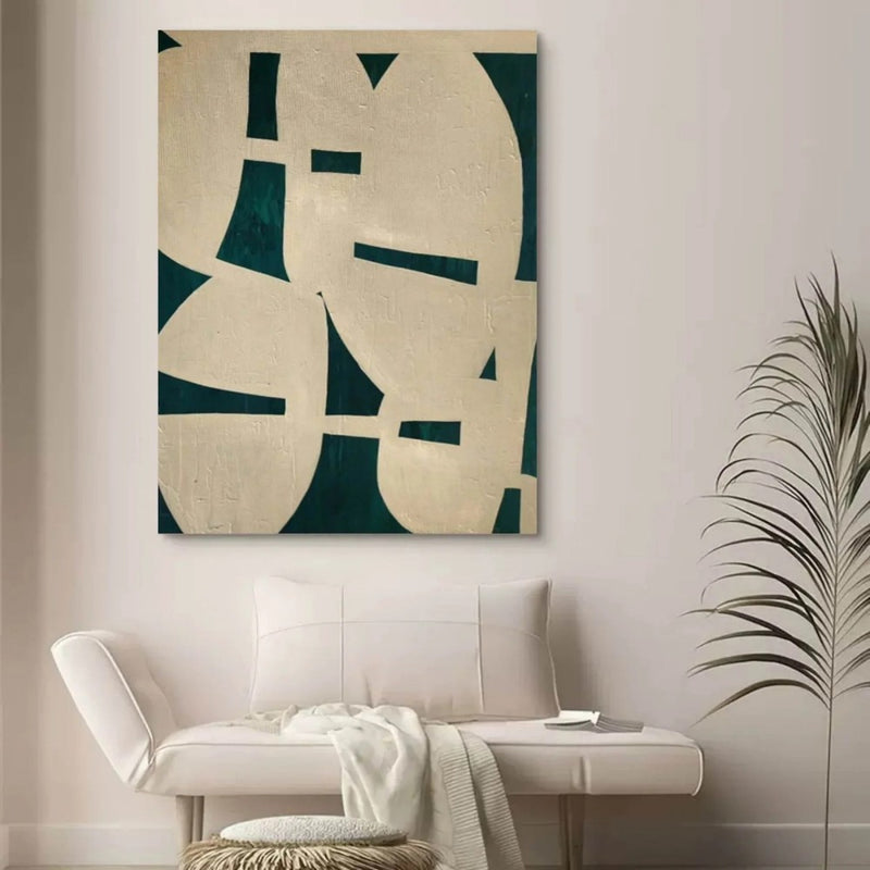 Abstract Modernism Oil Painting Unstretched Canvas Art