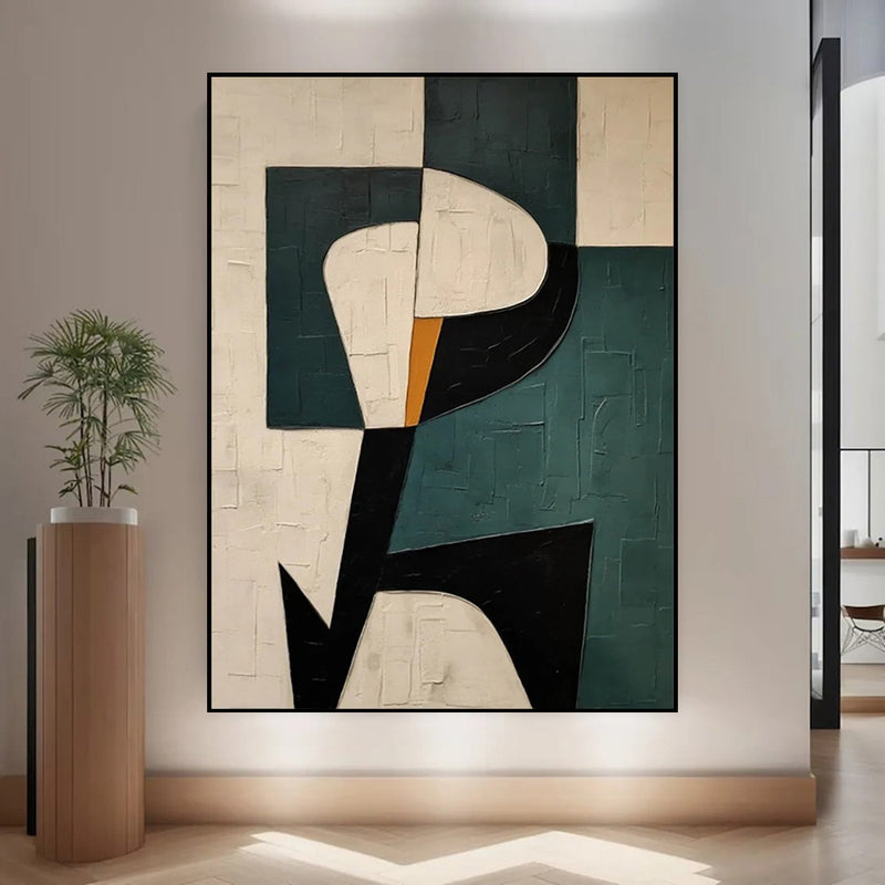 Abstract Modernism Oil Painting Unstretched Canvas Art
