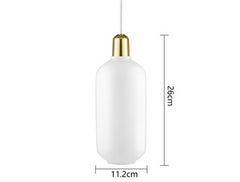 Retro Dining Room Living Room Marble Chandelier