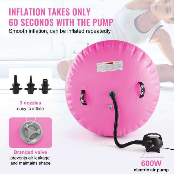 VEVOR Inflatable Gymnastics Air Mat Set