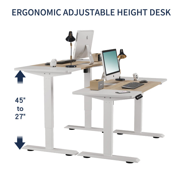 Electric Standing Desk Height Adjustable For Home And Office