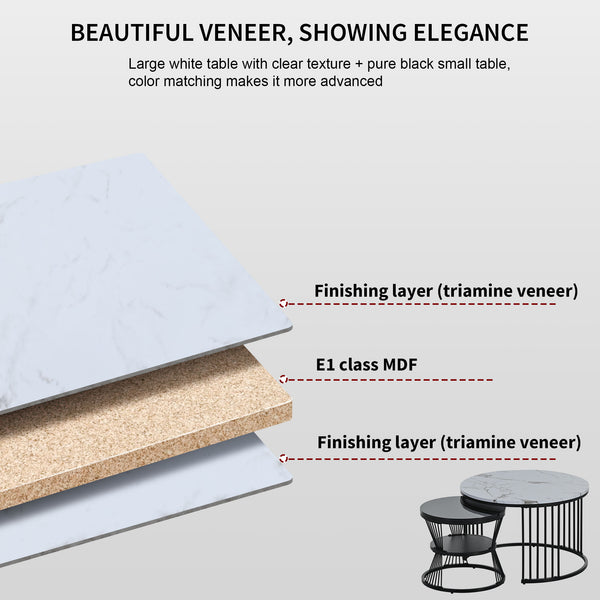 Modern Nesting Coffee Table